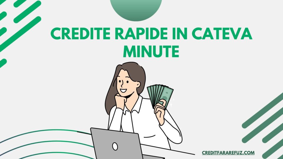 Credite rapide in cateva minute